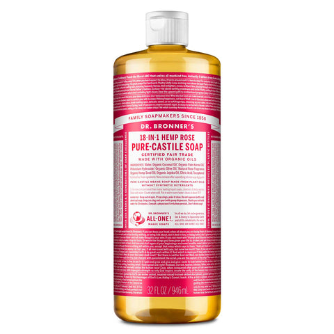 Dr. Bronner’s Hemp Soap - Rose