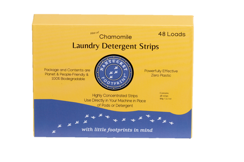 Nantucket Biodegradable Chamomile Laundry Detergent: 48 strips/box