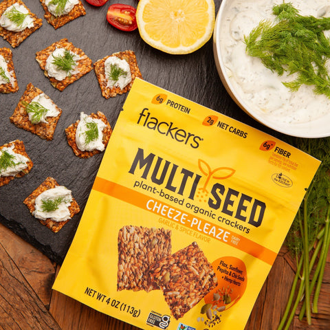 Flackers Multi Seed Cheeze - Pleaze - Island Health Hut