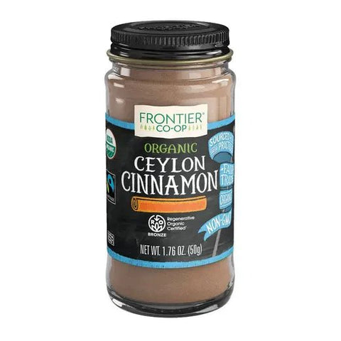 Frontier Organic Ceylon Cinnamon Regenerative - Island Health Hut