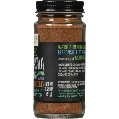 Frontier Organic Garam Masala - Island Health Hut