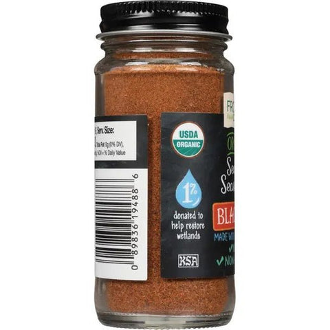 Frontier Organic Seafood Seasoning - Blackened - Island Health Hut