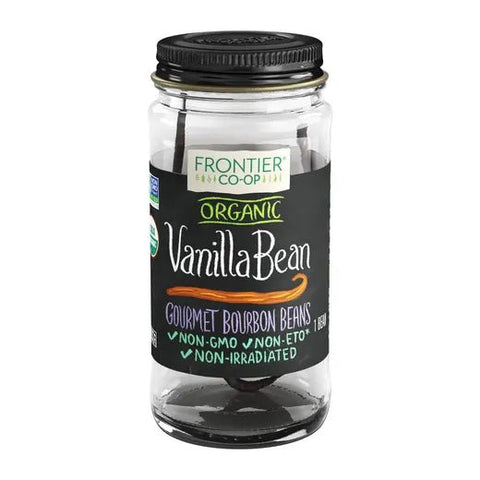 Frontier Organic Whole Vanilla Bean 1ct - Island Health Hut
