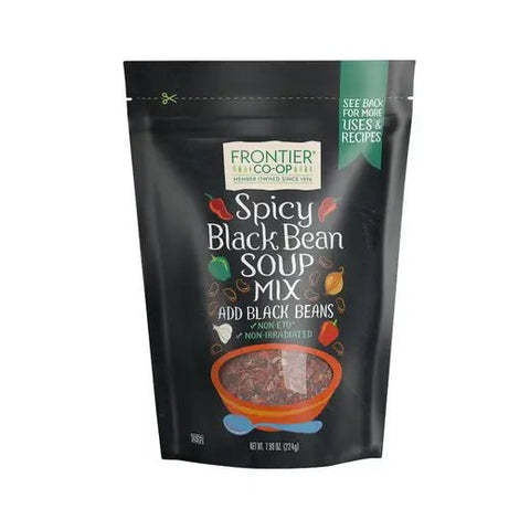 Frontier Spicy Black Bean Soup Mix - Island Health Hut