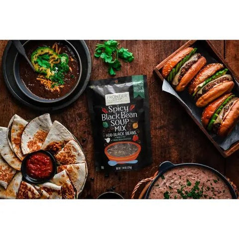Frontier Spicy Black Bean Soup Mix - Island Health Hut