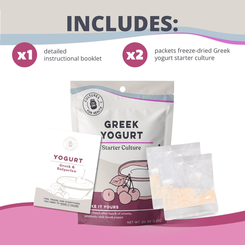 Greek Yogurt Starter Culture - Island Health Hut