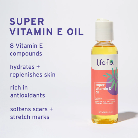 Topical Super Vitamin E Oil - Life•Flo