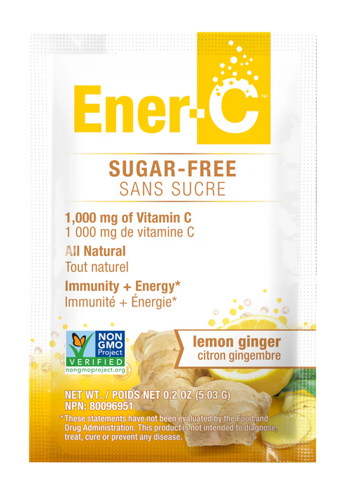 Ener-C Vitamin Drink Mix - Lemon Ginger Sugar Free