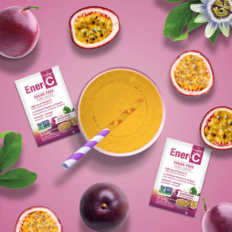 Ener-C Vitamin Drink Mix - Passion Fruit Sugar Free