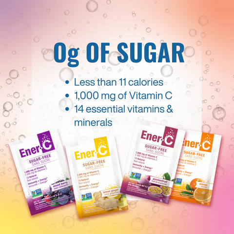 Ener-C Vitamin Drink Mix - Passion Fruit Sugar Free