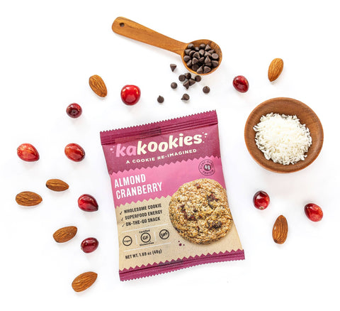 KaKookies - Almond Cranberry Cookies - Island Health Hut