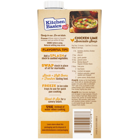 Kitchen Basics Organic Chicken Broth - Island Health Hut