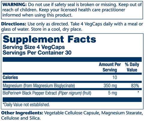 Solaray Magnesium Glycinate