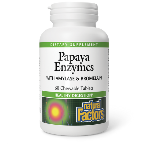 Chewable Papaya Enzymes Natural Factors