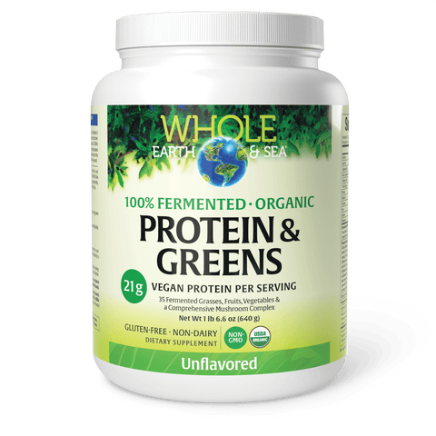 Whole Earth & Sea Protein & Greens - Unflavored