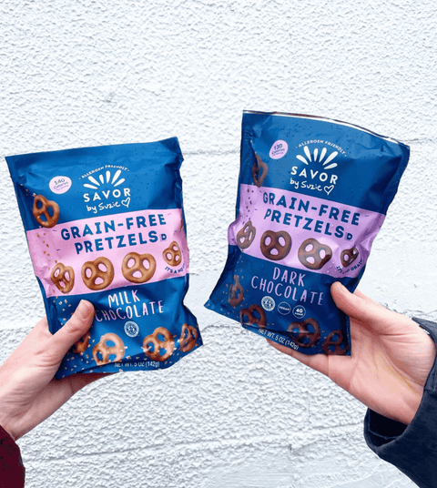 Milk Chocolate Grain Free Pretzels - Island Health Hut