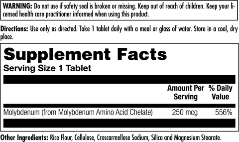 Molybdenum by KAL - Island Health Hut