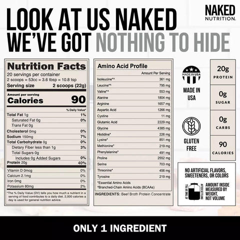Naked Bone Broth - Island Health Hut