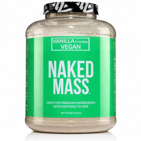 Naked Mass Vegan Weight Gainer - Vanilla - Island Health Hut