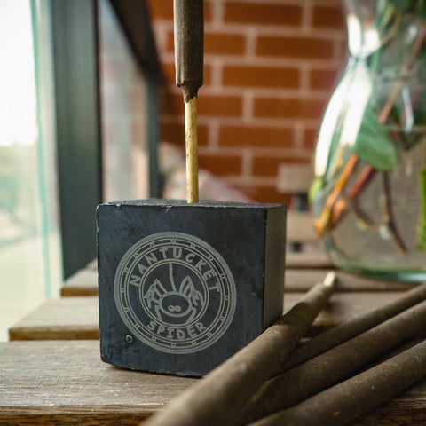 Nantucket Artisanal Stone Block Incense Holder