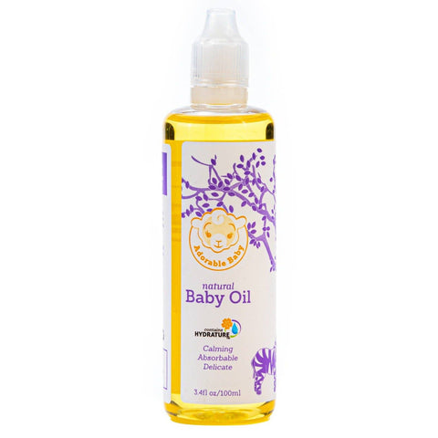 Natural Baby Oil 3.4fl oz - Island Health Hut