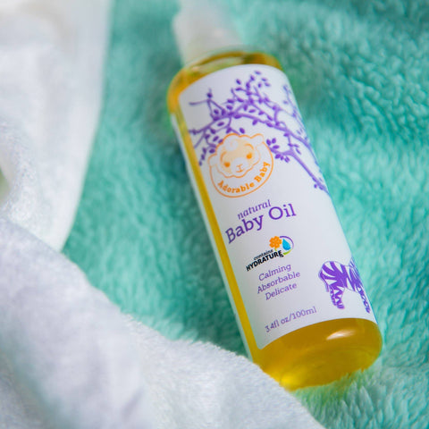 Natural Baby Oil 3.4fl oz - Island Health Hut