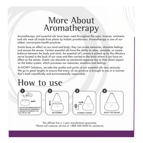 Now Ultrasonic Diffuser - Island Health Hut