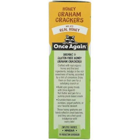 Once Again Graham Cracker Graham Honey - Island Health Hut