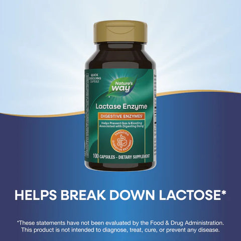 Natures Way Lactase Enzyme