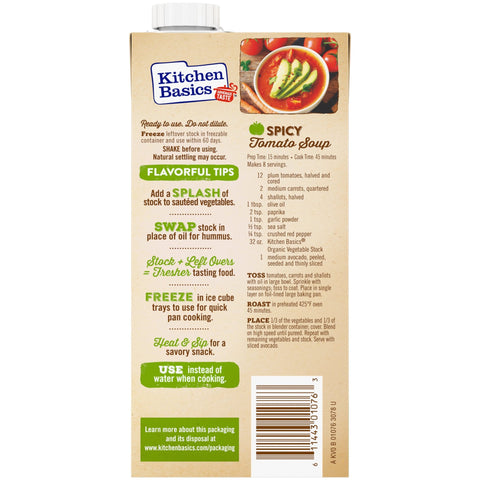 Organic Vegetable Stock - Island Health Hut