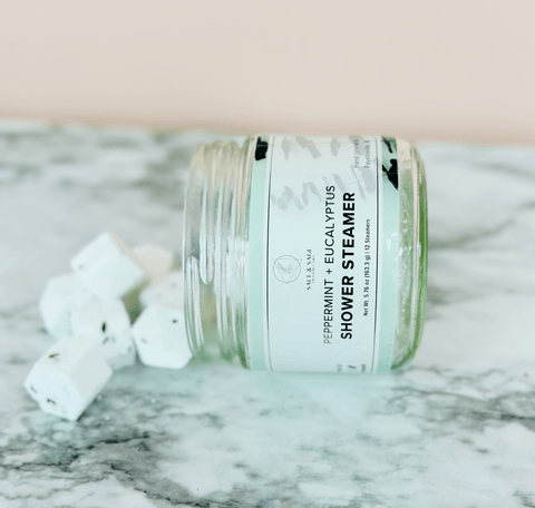 Peppermint + Eucalyptus Mini Shower Steamers - Island Health Hut