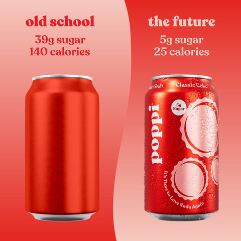 Poppi Prebiotic Soda - Classic Cola - Island Health Hut