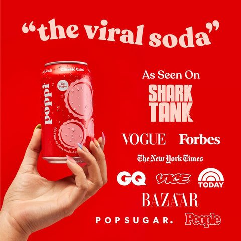 Poppi Prebiotic Soda - Classic Cola - Island Health Hut