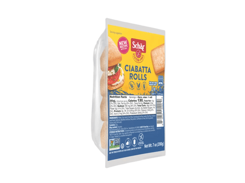 Schar Ciabatta Rolls - Island Health Hut