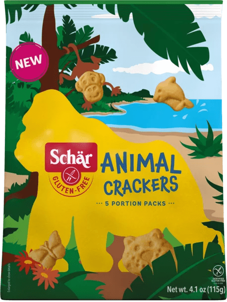 Schar Gluten Free Animal Crackers 5 pack - Island Health Hut