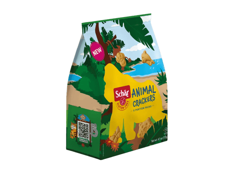 Schar Gluten Free Animal Crackers 5 pack - Island Health Hut