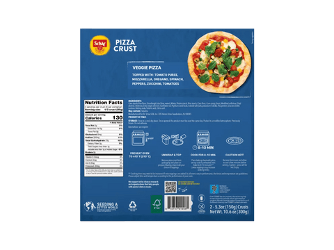 Schar Pizza Crust - Island Health Hut