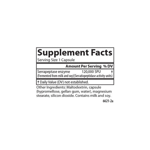 Serrapeptase by Carlson - Island Health Hut