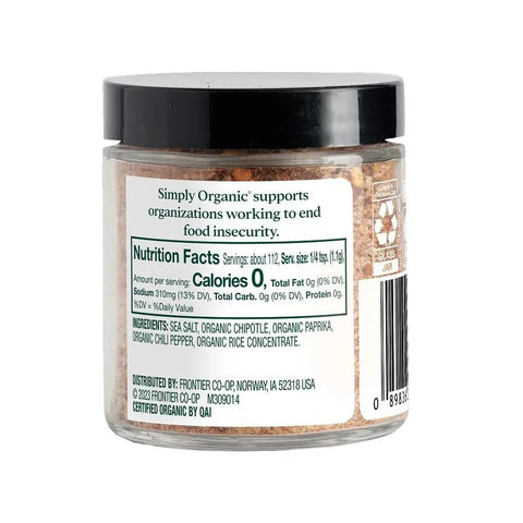 Simply Organic Hot Finishing Salt - Island Health Hut