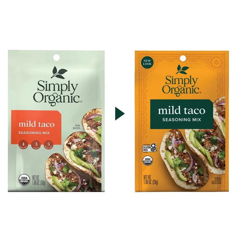 Simply Organic Taco Seasoning Mix Mild - Island Health Hut