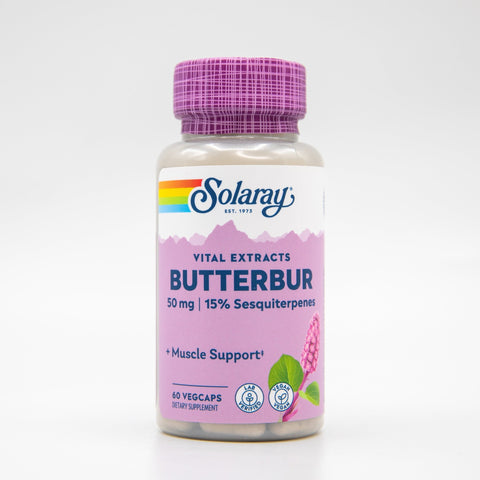 Solaray Butterbur Extract - Island Health Hut