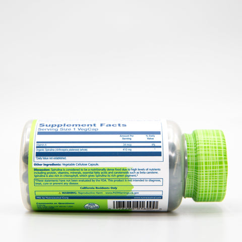 Solaray Spirulina - Island Health Hut