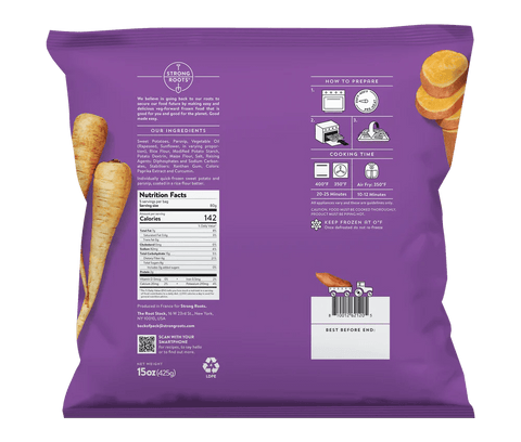 Strong Roots Mixed Root Vegetable Fries - Island Health Hut