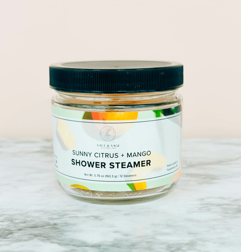 Sunny Citrus & Mango Mini Shower Steamers - Island Health Hut