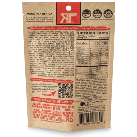 Teriyaki Balboa Jerky - Island Health Hut
