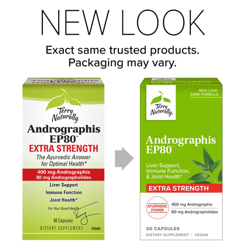 Terry Naturally Andrographis EP80 Extra Strength - Island Health Hut