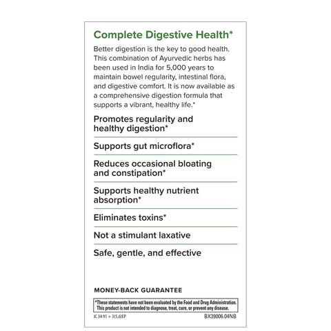 Terry Naturally Ayurvedic Digestive Formula - Island Health Hut