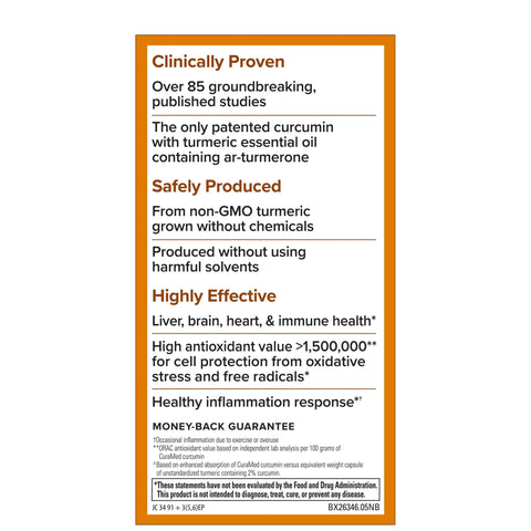 Terry Naturally CuraMed - 500mg VEGAN - Island Health Hut