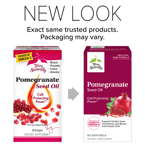 Terry Naturally Pomegranate Seed Oil - Island Health Hut