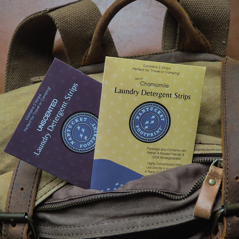 Travel Concentrated Laundry Detergent Strips | 2 Strips/unit: Unscented - Island Health Hut